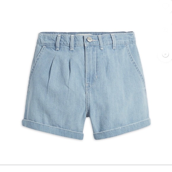 Levi Strauss & Co.™‎ Girls' High Rise Back Elastic Waistband shorts size 12 new - Picture 1 of 3
